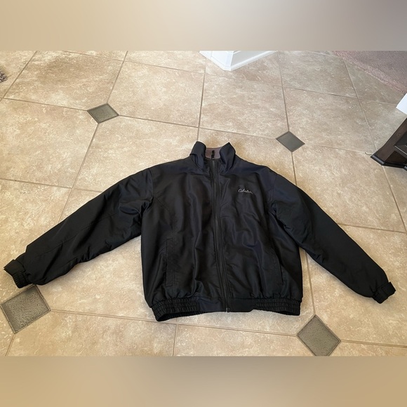 Cabela’s Men’s Black Windbreaker Jacket Size Large - Picture 1 of 11